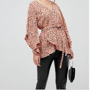 Fire Island cinched waist top